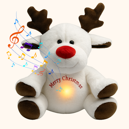 Breathing Calming Reindeer – Light-Up Anti-Stress Plush